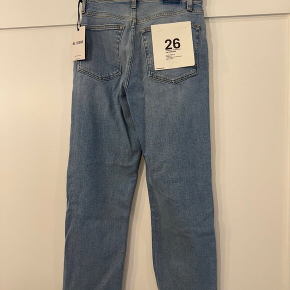 RE/DONE STOVE PIPE JEANS - Picture 4 of 4
